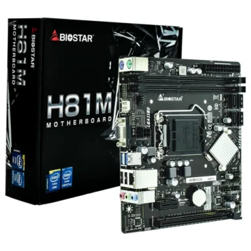 Placa Mãe Biostar H81MHV3 3.0 Socket LGA 1150 VGA DDR3 Intel H81 Micro ATX