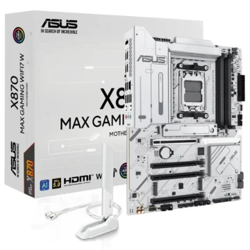 Placa Mãe ASUS X870 Max Gaming Wi-Fi 7 W Socket AM5 DDR5 AMD X870 ATX