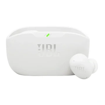 Fone de Ouvido JBL Wave Buds 2 Perfect Fit TWS Bluetooth - Branco Case: USB-C