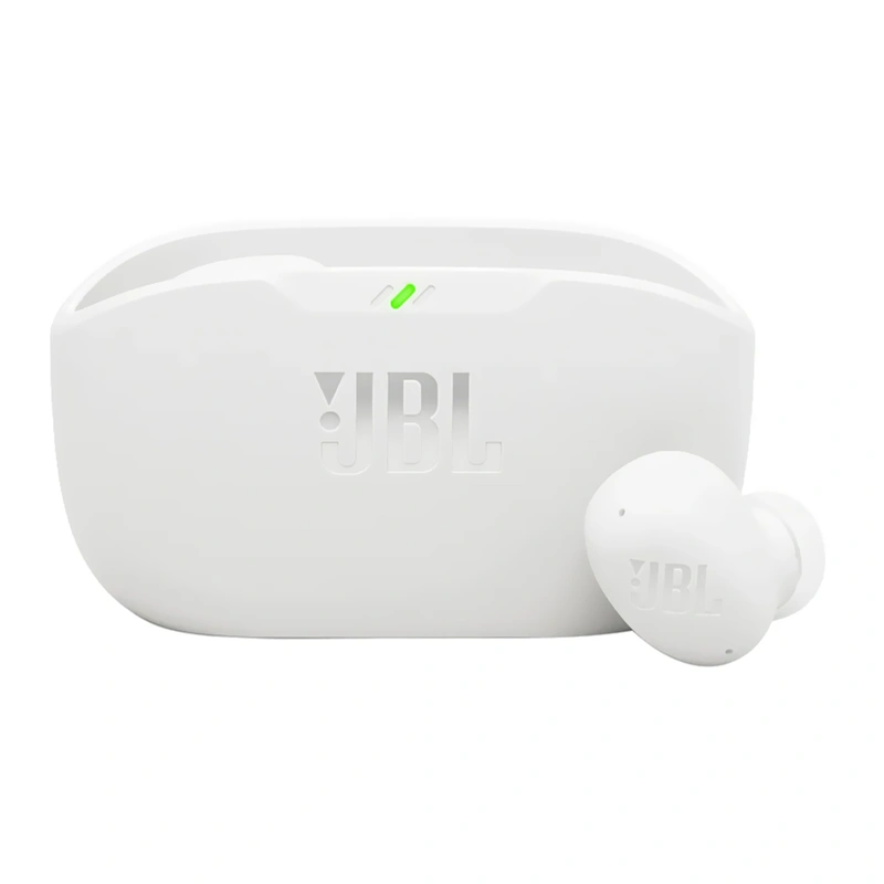 Fone de Ouvido JBL Wave Buds 2 Perfect Fit TWS Bluetooth - Branco Case: USB-C