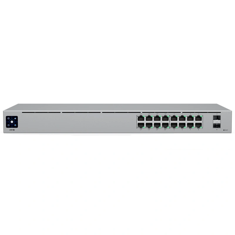 Hub Switch Ubnt USW-16-POE-BR Unifi 16 Portas 2P SFP RJ-45 60W