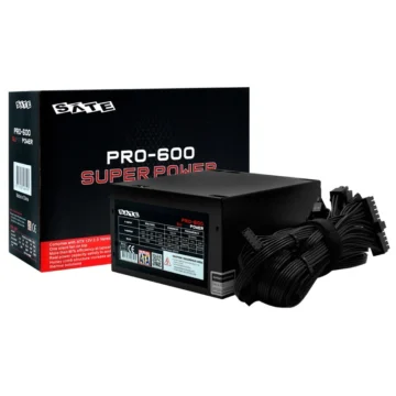 Fonte de Alimentação Satellite PRO-600 Super Power 600W ATX Não Modular