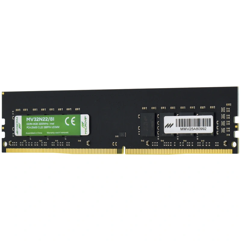 Memória RAM Macrovip DDR4 8GB 3200MHz - MV32N228I UDIMM CL22 - Imagem 2