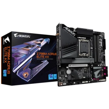 Placa Mãe Gigabyte Z790M AORUS Elite AX Socket LGA 1700 DDR5 Intel Z790