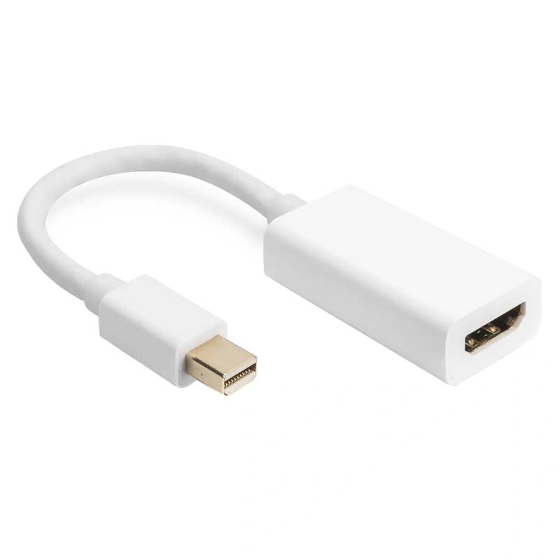 Cabo Adaptador Mini DisplayPort para HDMI Branco - Imagem 2