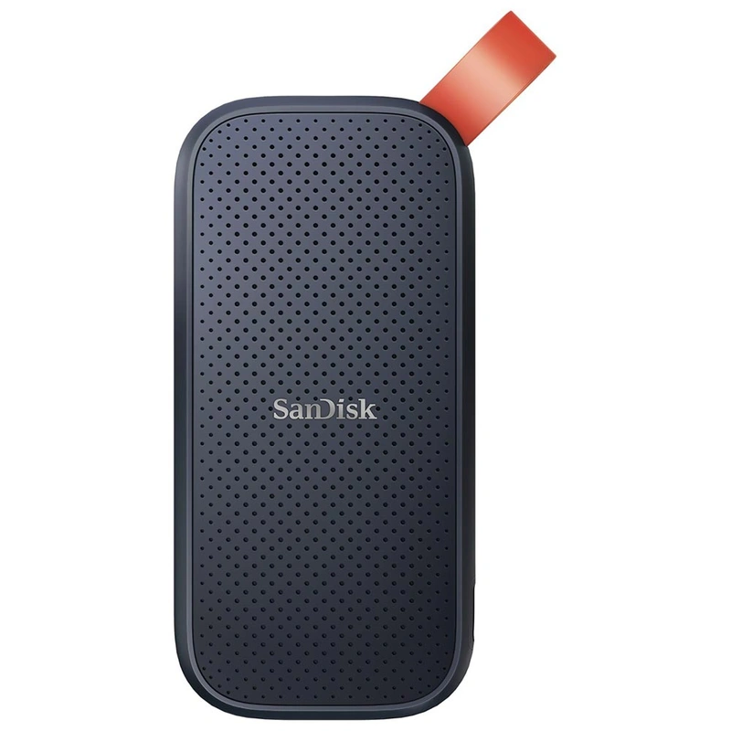SSD Externo SanDisk 2TB Portátil - Preto (SDSSDE30-2T00-G26) USB Type-C 3.2