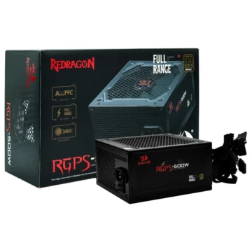 Fonte de Alimentação Redragon GC-PS001 500W ATX Não Modular 80 Plus Bronze