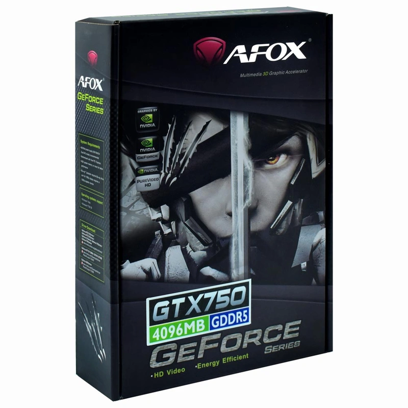Placa de Vídeo AFOX 4GB GeForce GTX750 GDDR5 - AF750-4096D5H6-V3 128 bits - Imagem 3