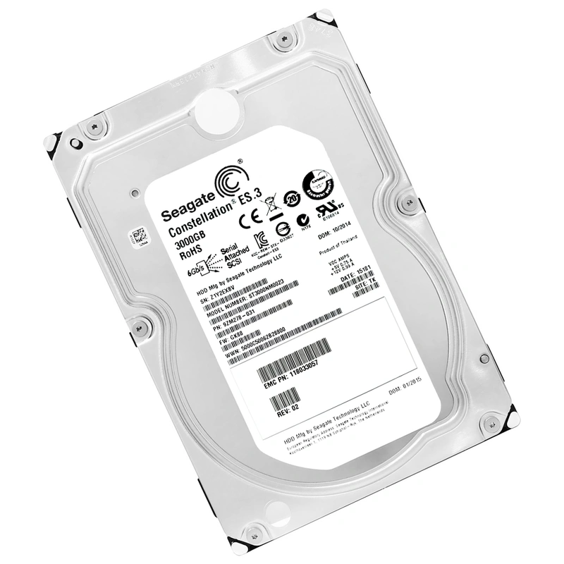 HD Seagate 3TB Constellation ES.3 3.5 SAS ST3000NM0023 Constellation ES.3 Pull - Imagem 2