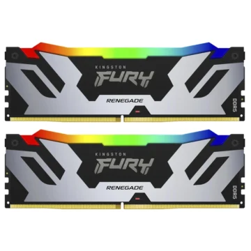 Memória RAM Kingston Fury Renegade DDR5 96GB (2x48GB) 6000MHz RGB Preto (KF560C32RSAK2-96)