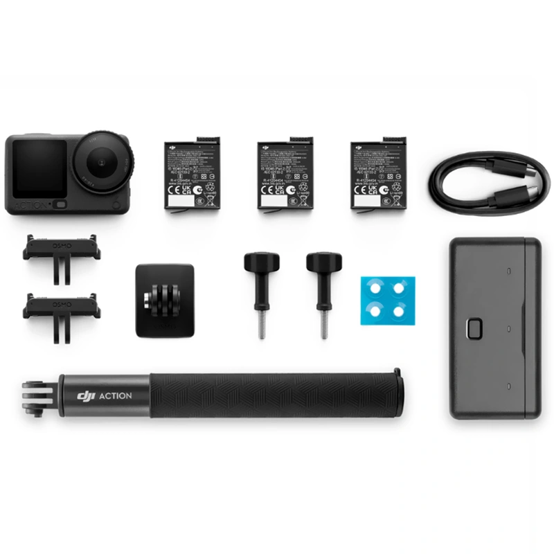 Câmera DJI Osmo Action 6 Adventure Combo Submersível até 20 m com case - Imagem 3