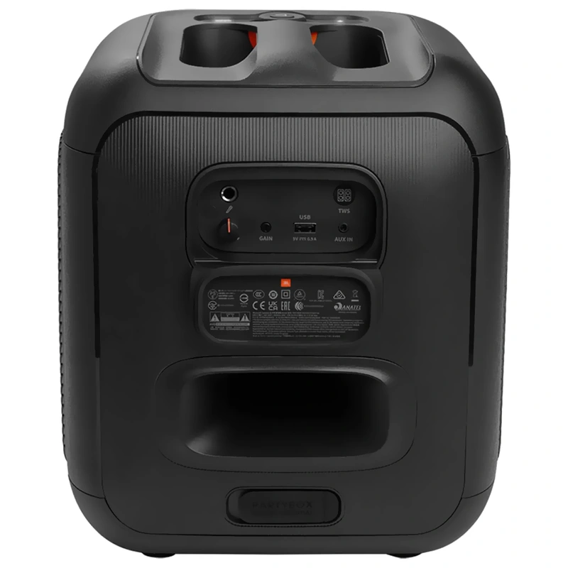 Caixa de Som JBL PartyBox Encore Essential - Preto + 2 Microfone 100W Bluetooth - Imagem 3