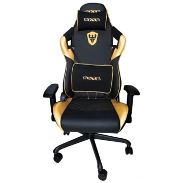 Cadeira Gamer Satellite A-GC8602 - Preto Amarelo Preto / Amarillo