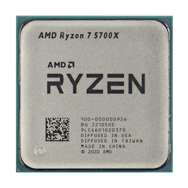 Processador AMD Ryzen 7 5700X Socket AM4 3.4GHz 36MB Até 4.6GHz DDR4 até 3200MHz - Imagem 2