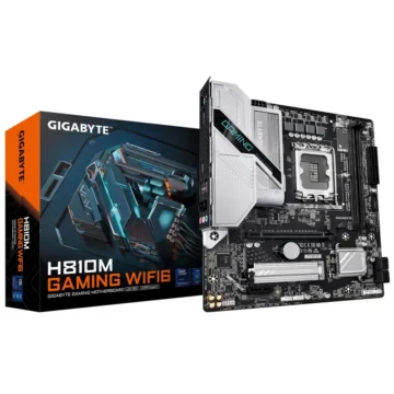 Placa Mãe Gigabyte H810M Gaming Wi-Fi 6 Socket LGA 1851 DDR5 Intel H810
