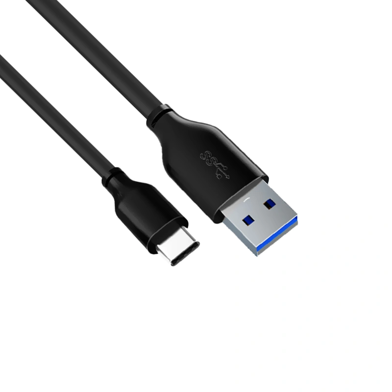 Cabo FTX USB-C Macho a USB 3.0 Macho 2M - Preto (CT-C160-U33-CMAMN-B2) - Imagem 3