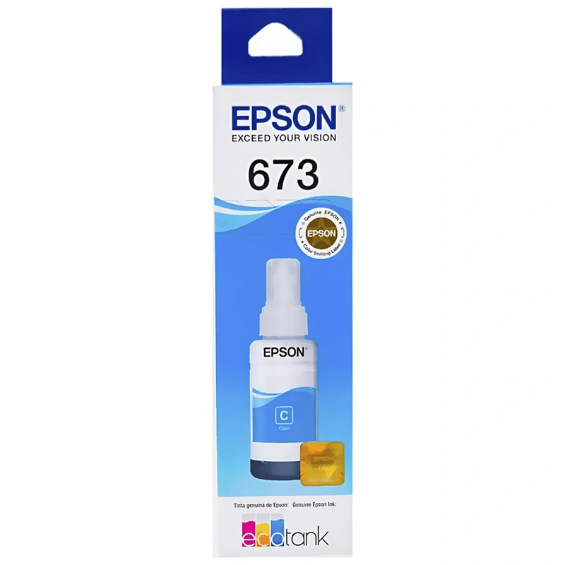 Cartucho de Tinta Epson T673220 - Cian - Imagem 2