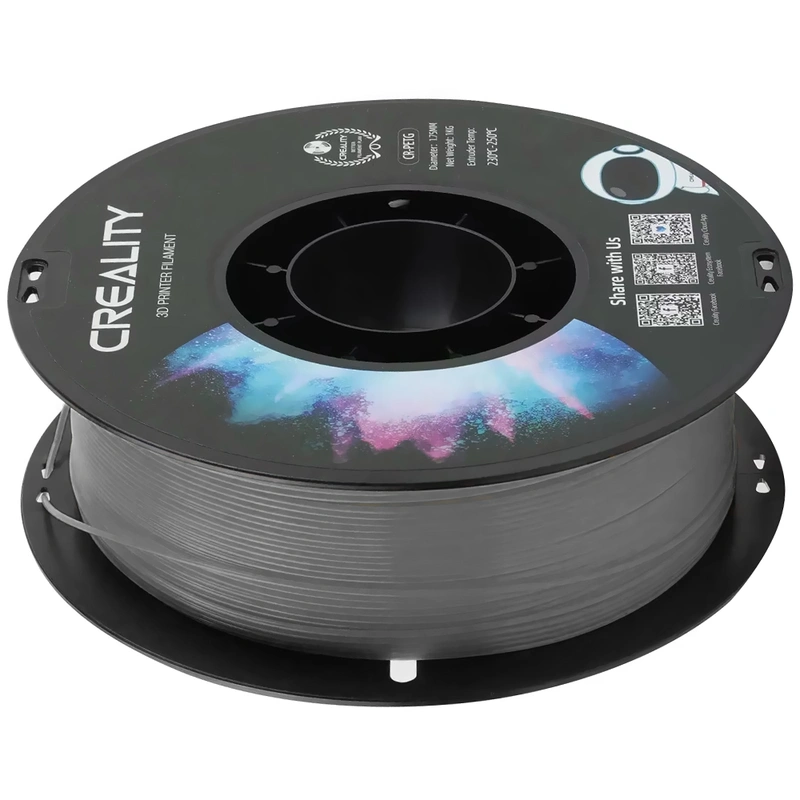 Filamento para Impressora 3D Creality CR-ABS 1.0Kg 1.75MM - Cinza