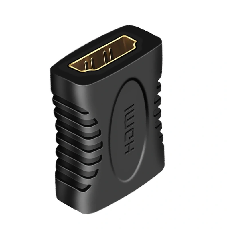 Adaptador Conector HDMI Duplo Fêmea HDMI fêmea / fêmea Preto - Imagem 2