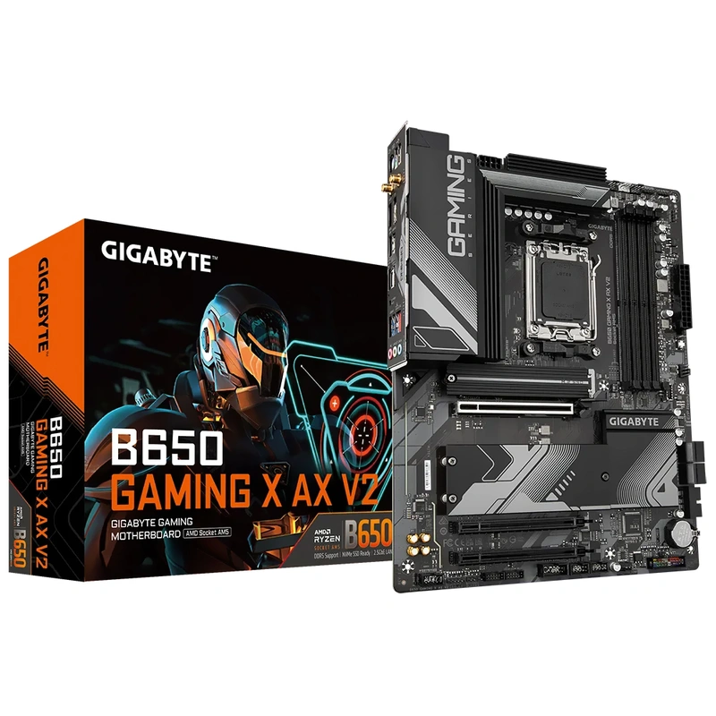 Placa Mãe Gigabyte B650 Gaming X AX V2 Socket AM5 DDR5 AMD B650 Micro ATX