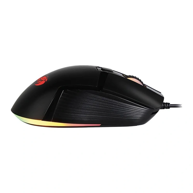 Mouse Gamer Quanta KRAB KBGMR50 Chimera USB RGB - Preto Krab Chimera Com fio - Imagem 2