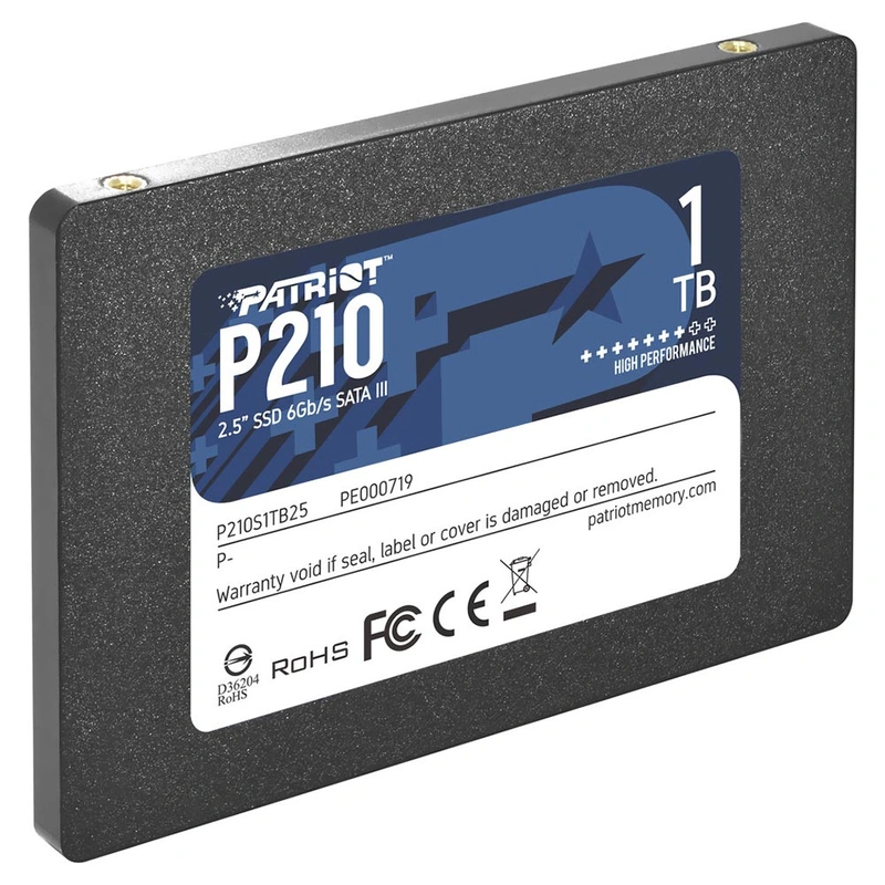 SSD Patriot 1TB P210 2.5 SATA 6Gb/s P210S1TB25 - Imagem 2
