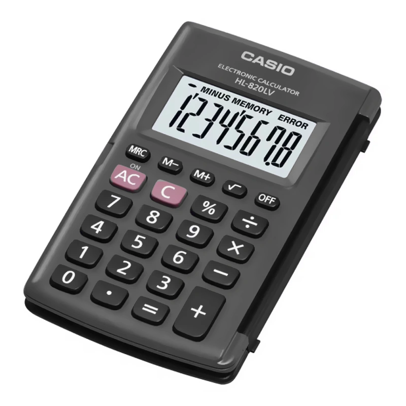 Calculadora Casio HL-820LV 8 Digitos - Preto - Imagem 3