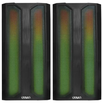 Caixa de Som Satellite AS-92006B Gaming RGB Bluetooth USB Aux - Preto 6W