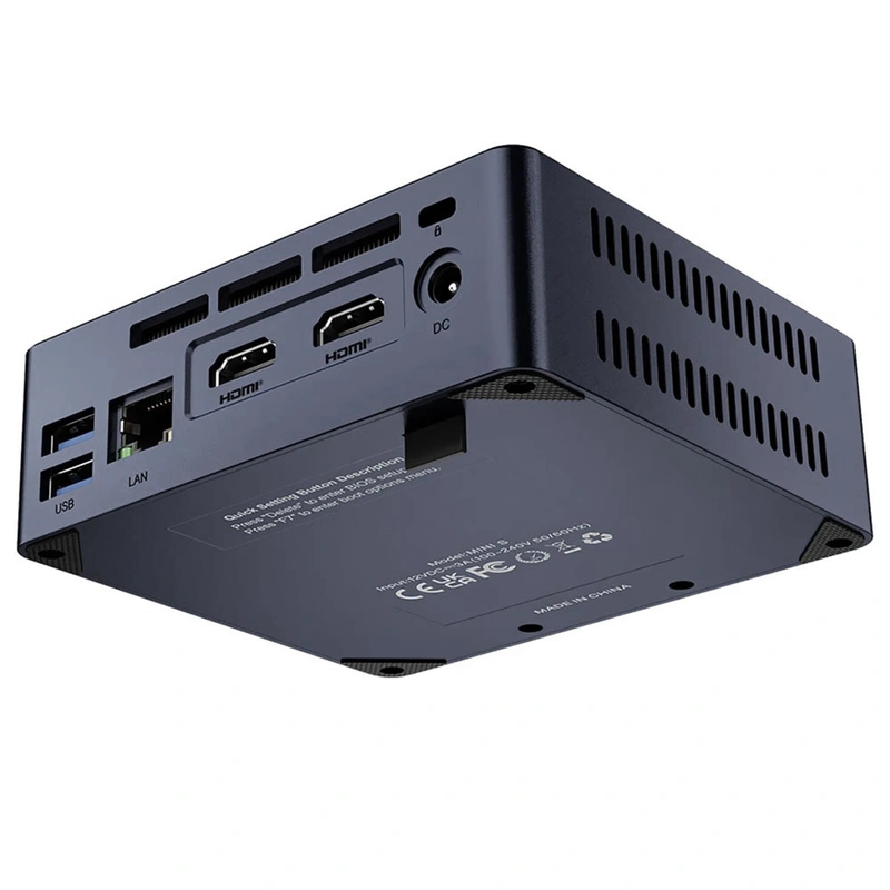 Mini PC Beelink Mini S12 Intel Alder Lake N95 de 1.7GHz 12GB de RAM 480GB SSD - Navy Azul - Imagem 3