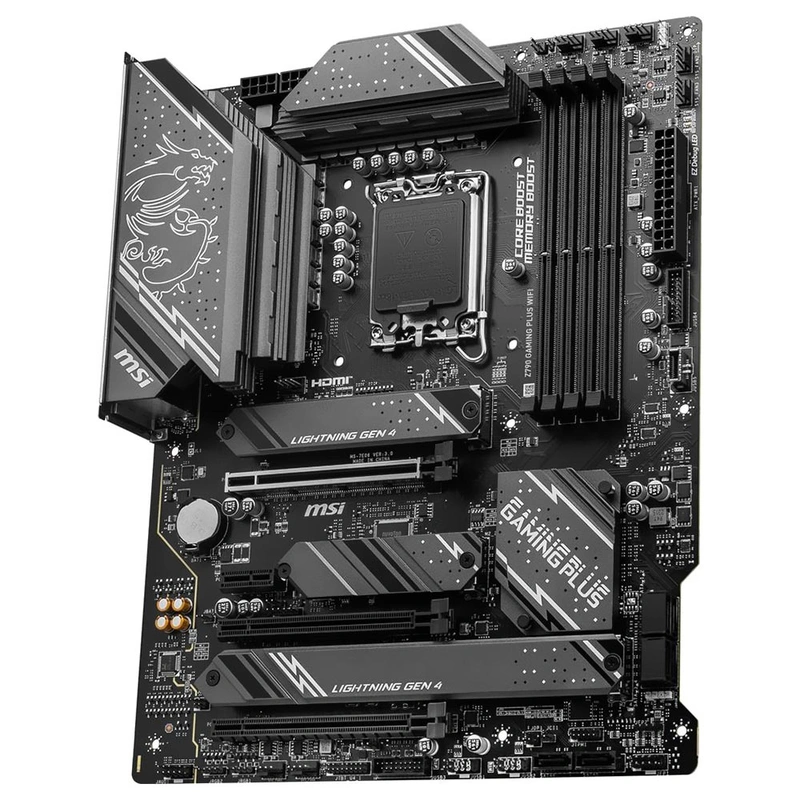 Placa Mãe MSI Z790 Gaming Plus Wi-Fi Socket LGA 1700 DDR5 Intel Z790 ATX - Imagem 2