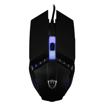 Mouse Gamer Satellite A-96 USB RGB - Preto Com fio