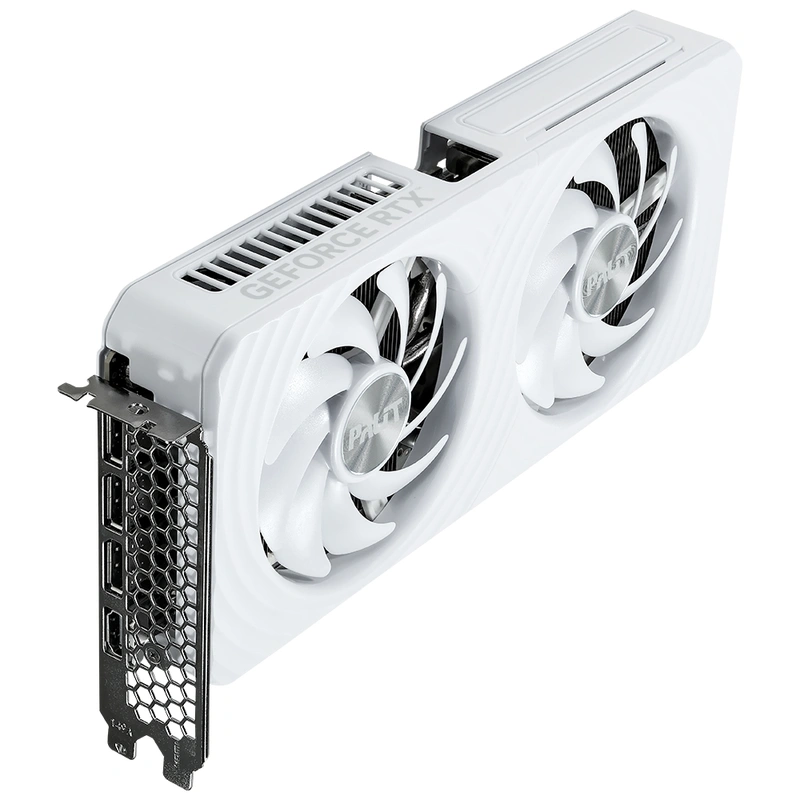 Placa de Vídeo Palit White OC 8GB GeForce RTX5060TI GDDR7 - NE7506TU19P1-GB2062M - Imagem 2