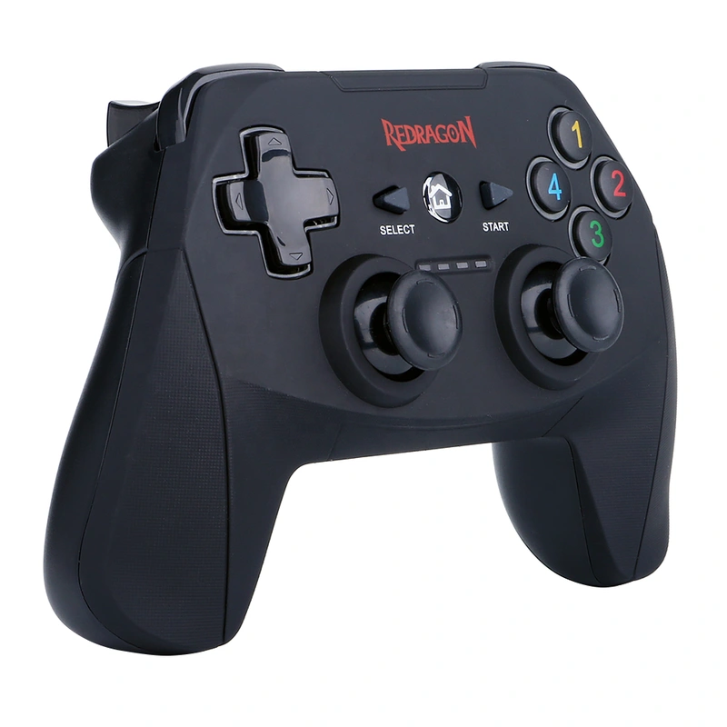 Controle Redragon G808 Harrow Vibration para PS3 PC Wireless - Preto Harrow G808 - Imagem 2