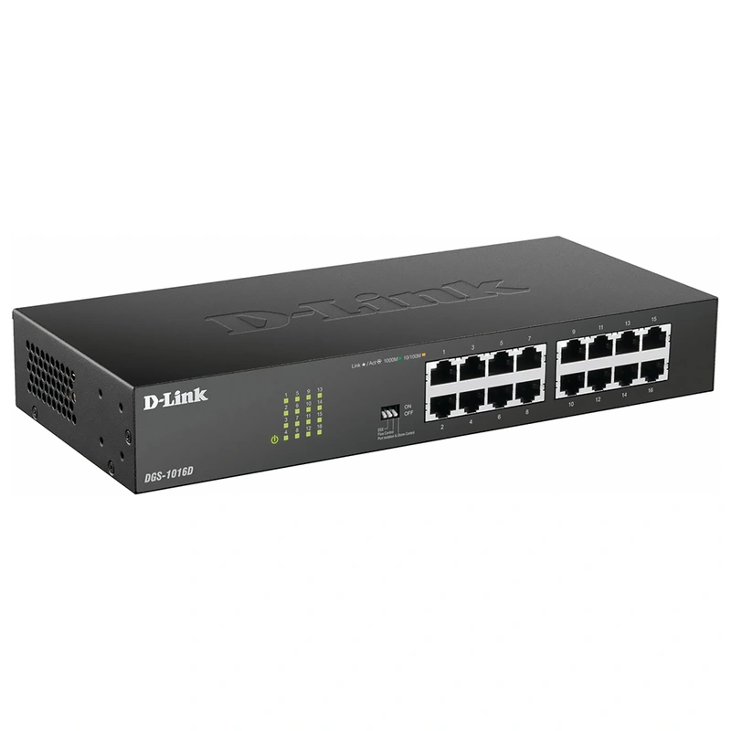 Hub Switch D-Link DGS-1016D 16 Portas 101001000MBPS - Imagem 2