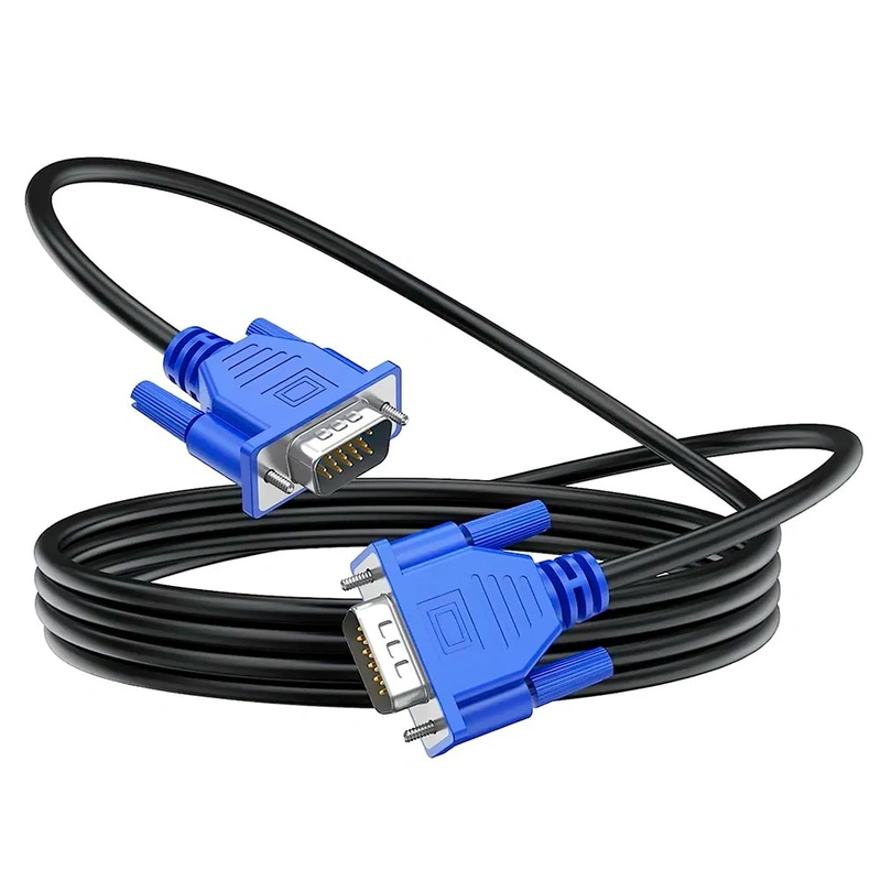 Cabo VGA para VGA - 3M Azul - Preto - Imagem 3