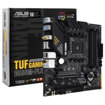 Placa Mãe ASUS TUF Gaming B550M-PLUS Wi-Fi II Socket AM4 DDR4 Micro ATX
