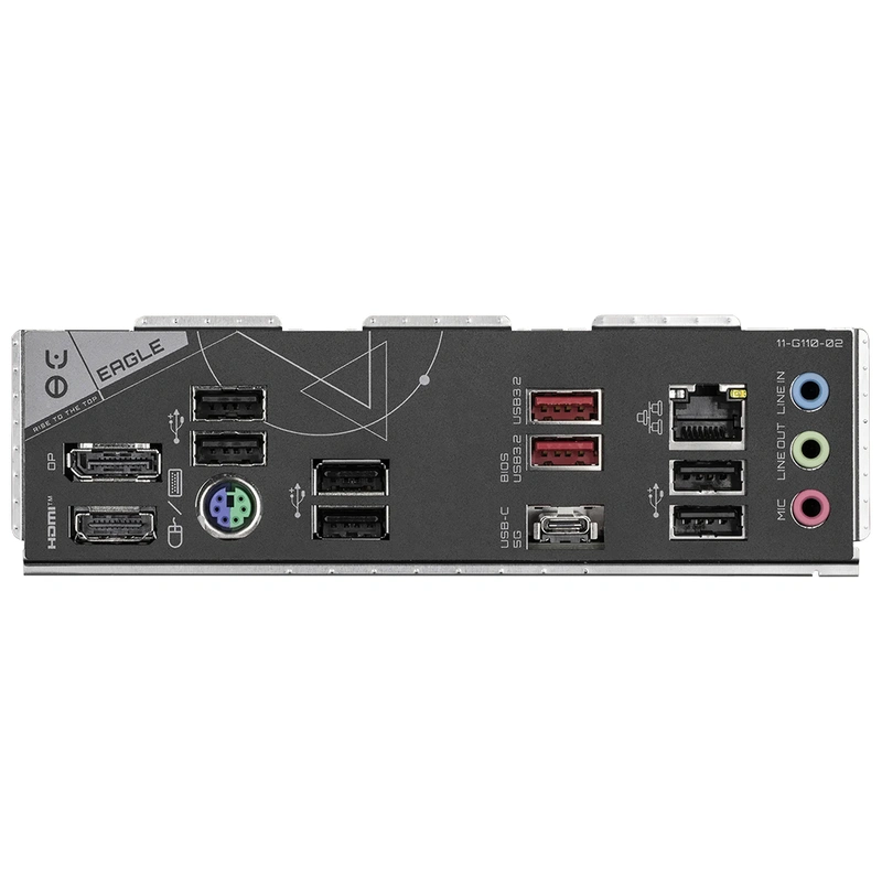 Placa Mãe Gigabyte B650 Eagle Socket AM5 DDR5 AMD B650 4 Slots DDR5 Dual Channel 7600MHz - Imagem 2