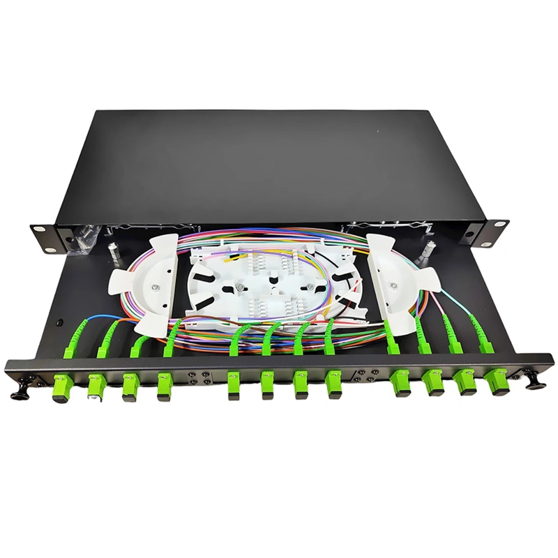 Dio Distribuidor Ótico 12 Cores ODF Full SC-APC JZ-1821-APC - Imagem 2