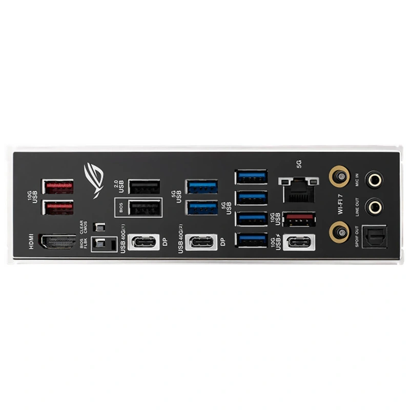 Placa Mãe ASUS ROG Strix X870E-H Gaming Wi-Fi 7 Socket AM5 DDR5 AMD X870E - Imagem 3