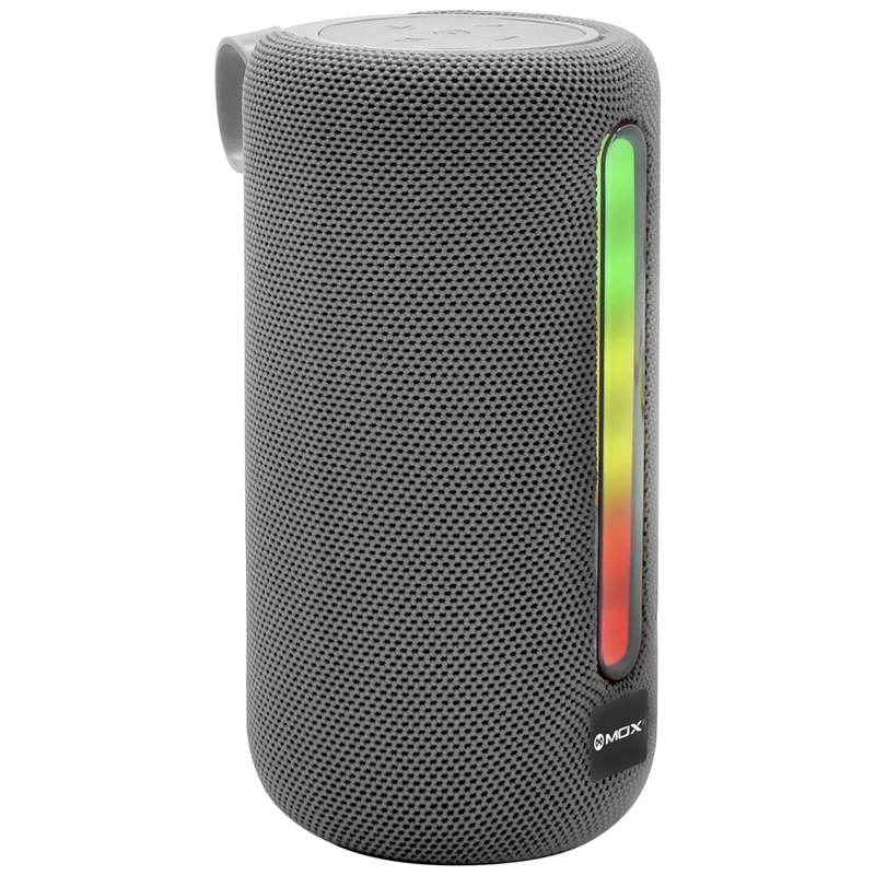 Caixa de Som MOX MO-MS14 Bluetooth USB SD - Cinza Até 2 - 5 horas de reprodução