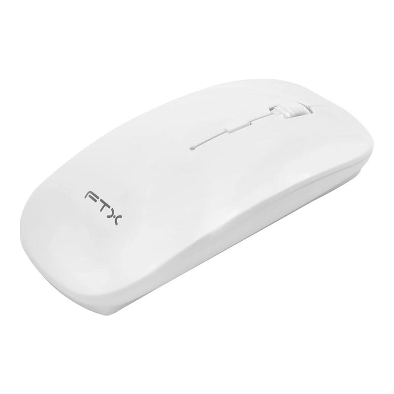 Mouse FTX FTXM132 Wireless - Branco USB Receiver - Imagem 3