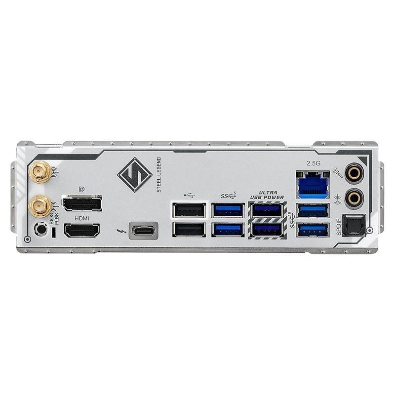 Placa Mãe ASRock B860M Steel Legend Wi-Fi Socket LGA 1851 DDR5 Intel B860 - Imagem 2