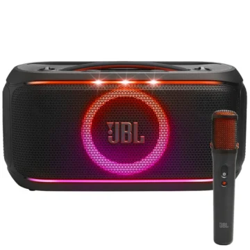 Caixa de Som JBL Partybox On-The-Go 2 Plus Bivolt - Preto 100W IPX4 Bluetooth
