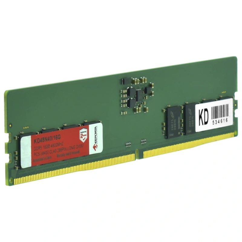 Memória RAM Keepdata DDR5 16GB 4800MHz - KD48N4016G DIMM CL40 - Imagem 2