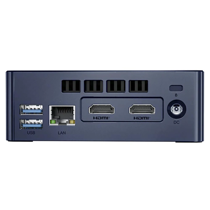 Mini PC Beelink Mini S Intel Celeron N5095 de 2.0GHz 8GB de RAM 128GB SSD - Azul - Imagem 3