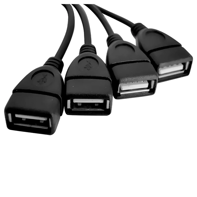 Hub USB 2.0 Satellite A-HUB05 4 Portas - Preto - Imagem 3