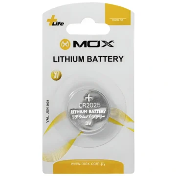 Bateria Mox MO-2025 Lithium CR2025 3V