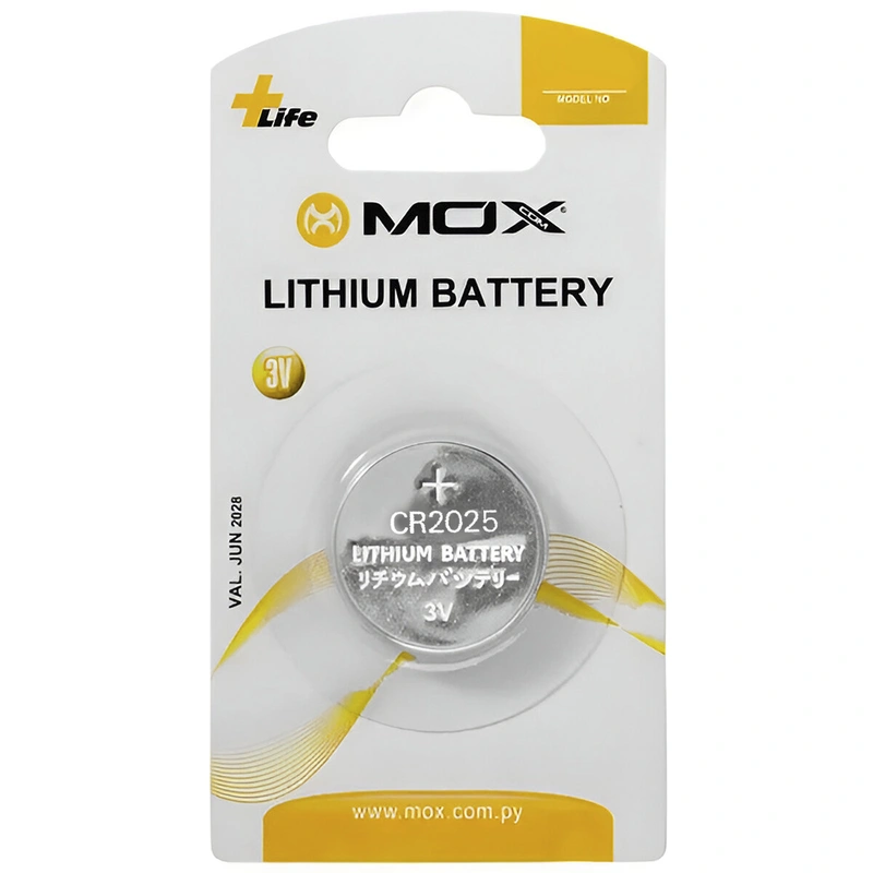Bateria Mox MO-2025 Lithium CR2025 3V