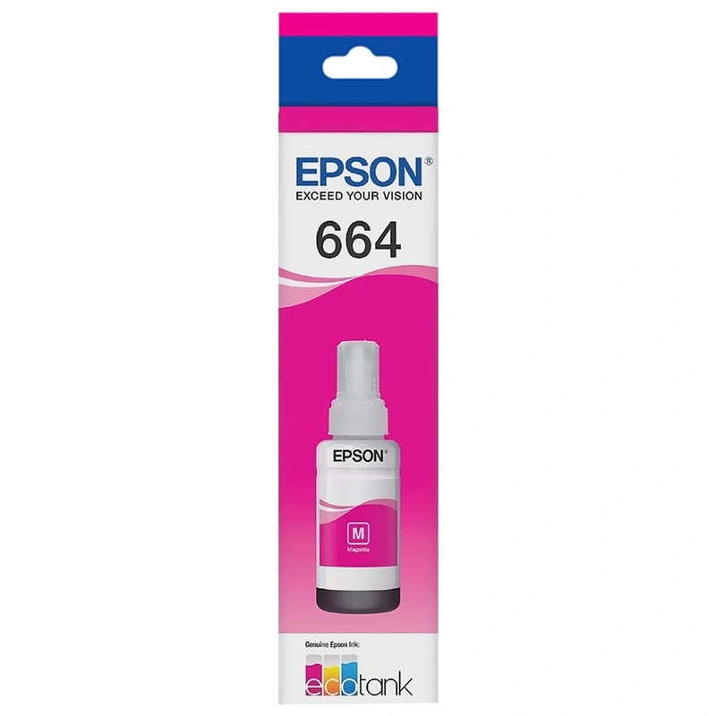 Cartucho de Tinta Epson T664320 - Magenta L110 / L200 / L300 / L555 / L1300 - Imagem 2