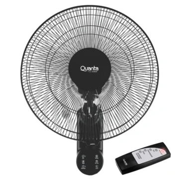 Ventilador de Parede Quanta QTVPTB16 16 Preto